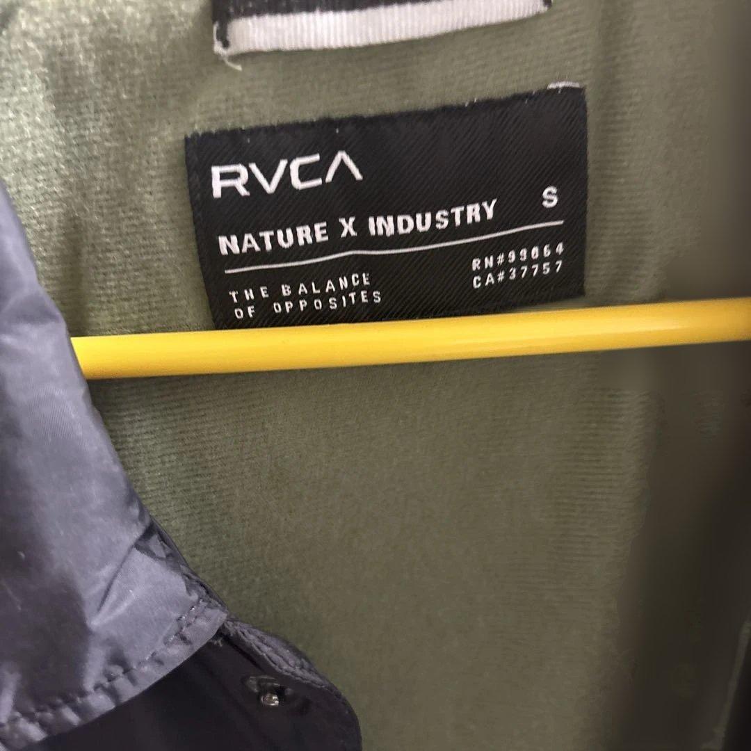 RVCA NATURE X INDUSTRY ブラックジャケット Sサイズ — image 3