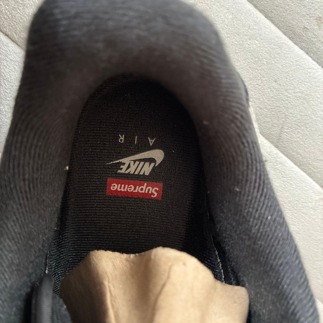 NIKE Air Force 1 Low Supreme Black26.5cm — image 5
