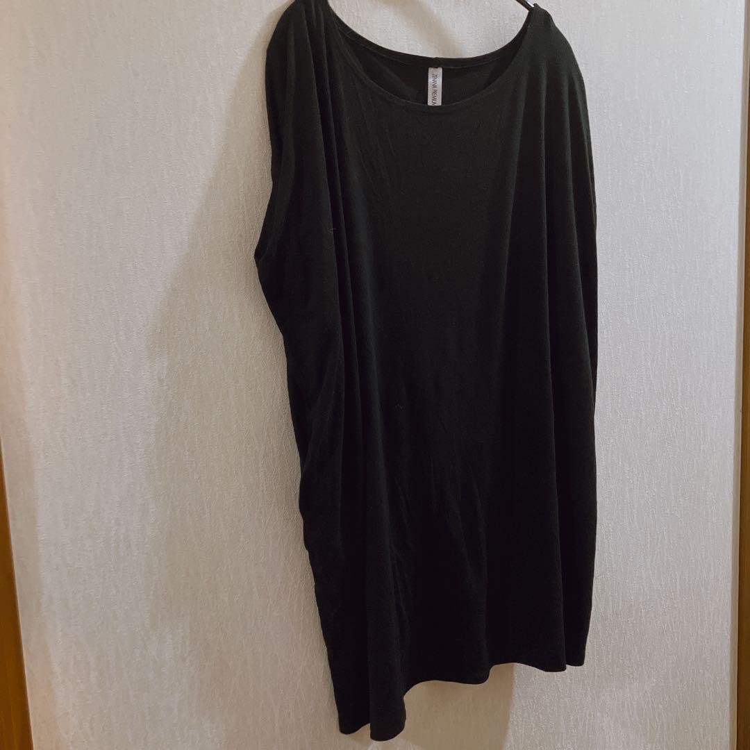 ZENANA PREMIUM 【L】黒 半袖 / 七分袖 チュニック — image 2