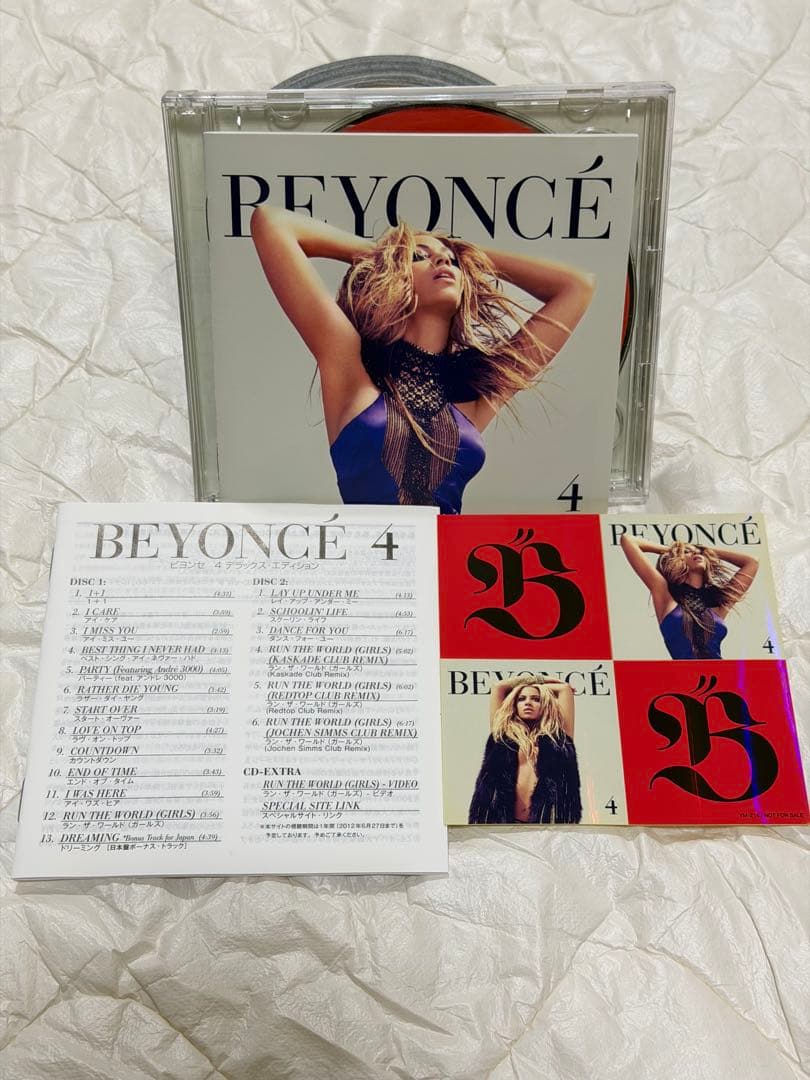 Beyoncé 4 CD ビヨンセ　ステッカー付き — image 5