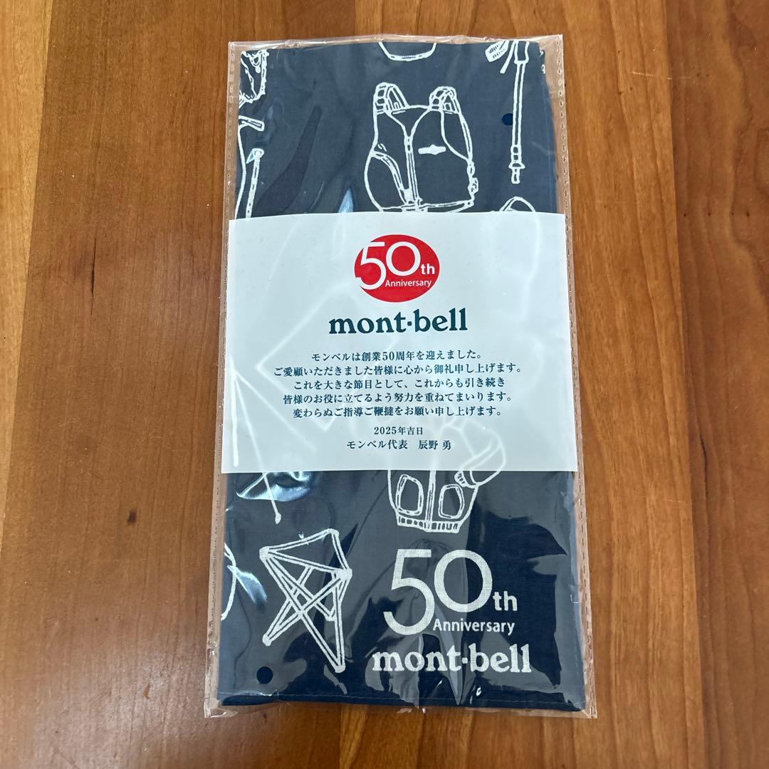 mont-bell 50周年記念 タオルとピンバッジセット　モンベル — image 2