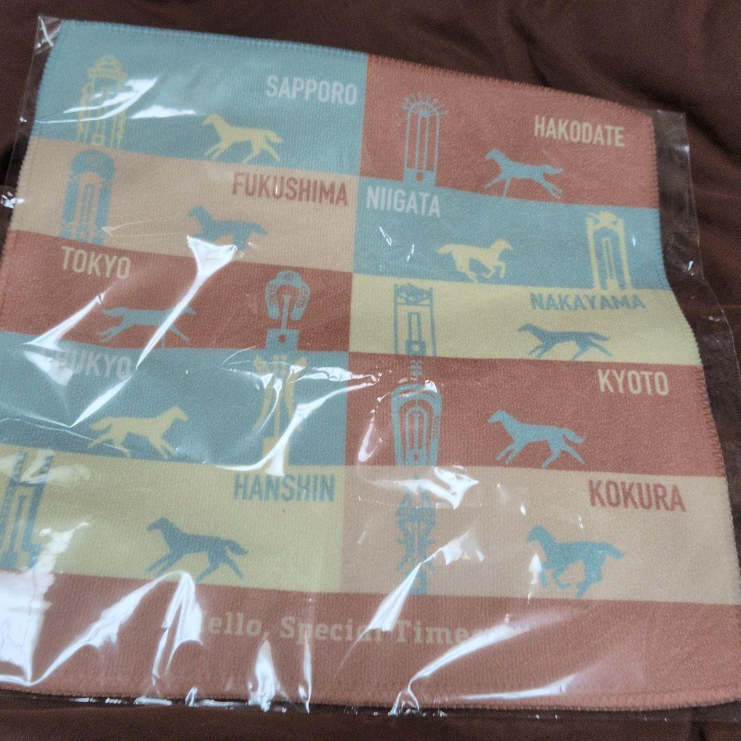 JRA 東京競馬場限定マフラー、ウェルカムチャンス当選品　3点セット — image 4