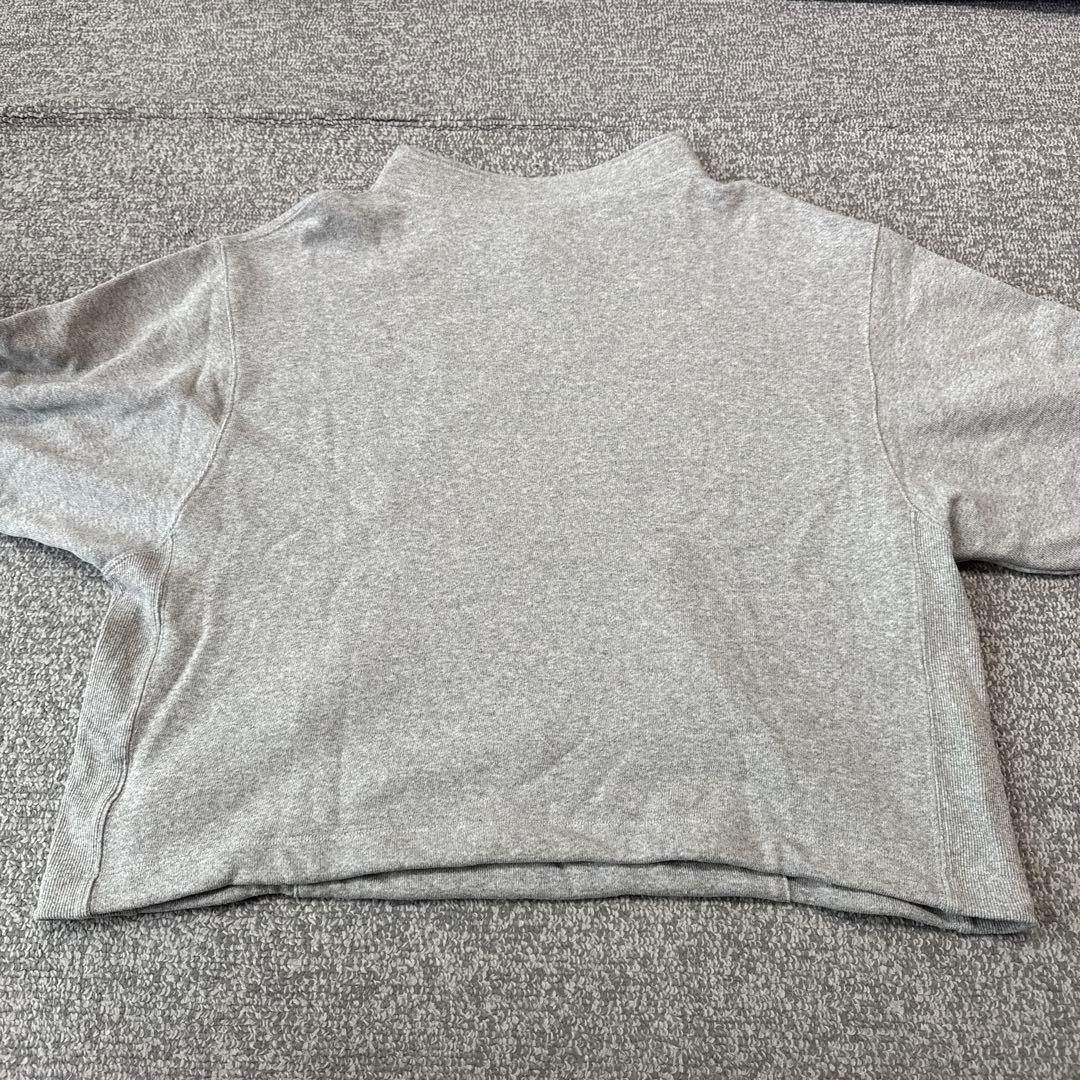 【秋冬物値下げ中】ニコアンド　カレッジロゴ　スウェット　グレー — image 5