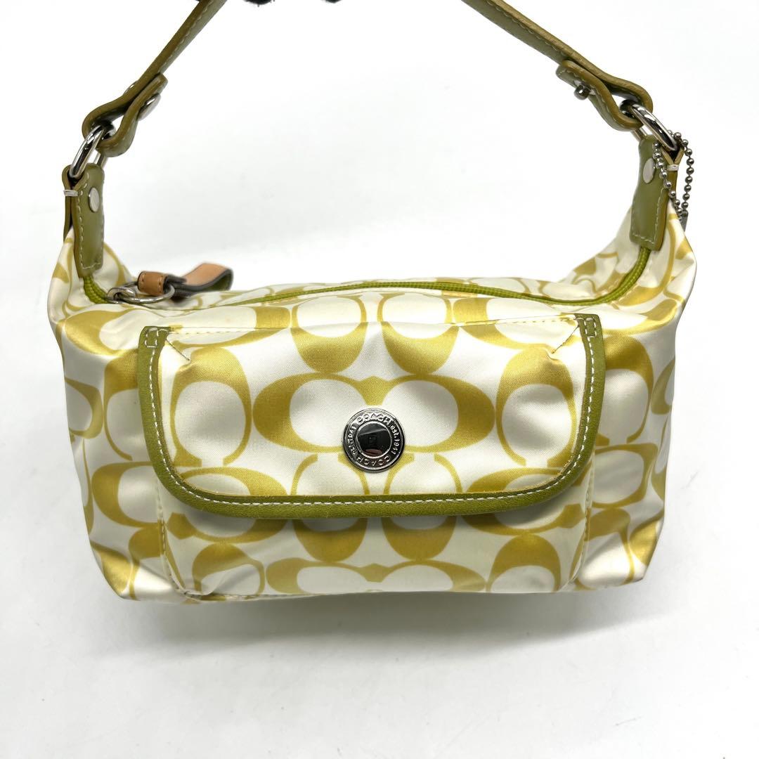 Coach Scribble C Khaki Green Mini Bag — image 2