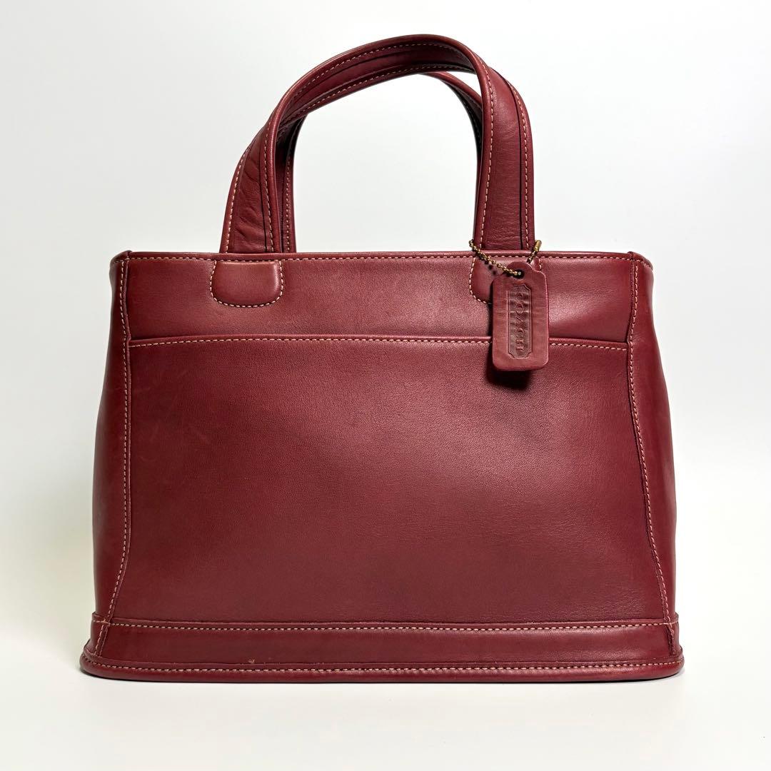 【極美品】COACH オールドコーチ ハンドバッグ トート レザー USA製 — image 2