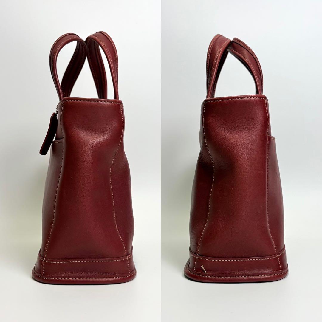【極美品】COACH オールドコーチ ハンドバッグ トート レザー USA製 — image 3
