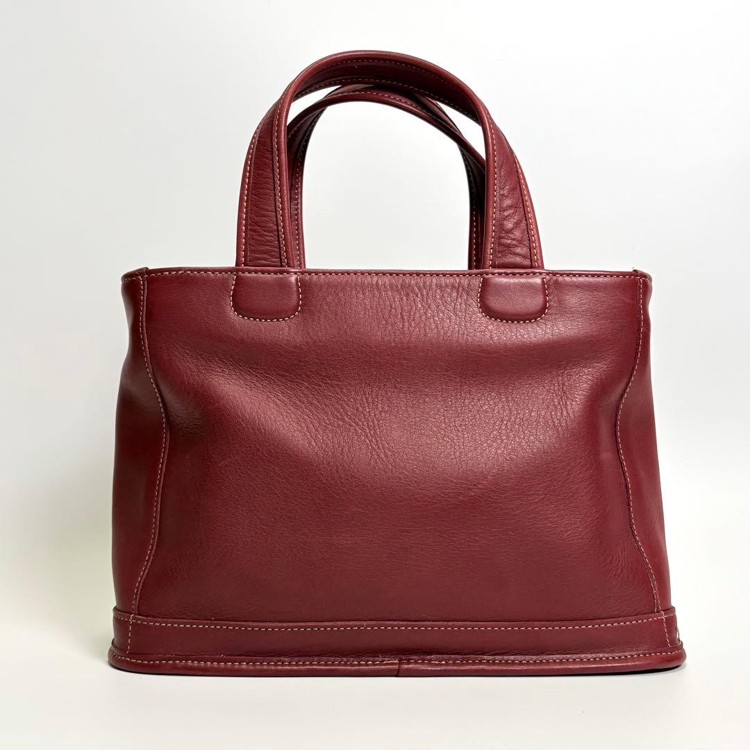 【極美品】COACH オールドコーチ ハンドバッグ トート レザー USA製 — image 4