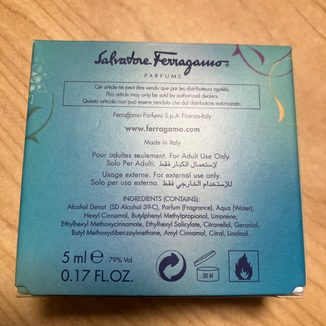 【中身なし】フェラガモ　incanto 香水瓶　5ml — image 4