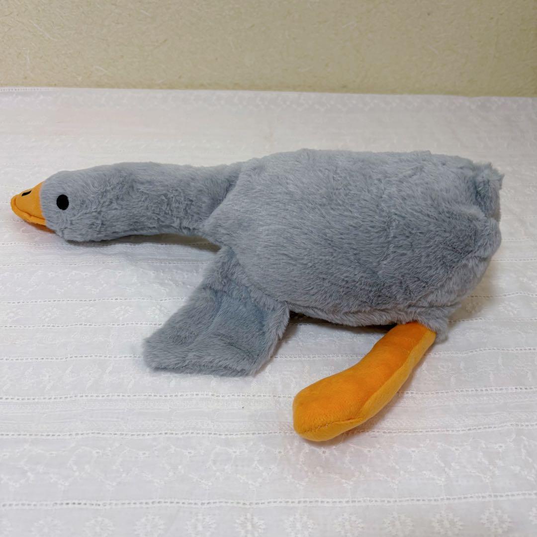 最終値下げ　新品　ガチョウ　ぬいぐるみ　ペットクッション — image 2