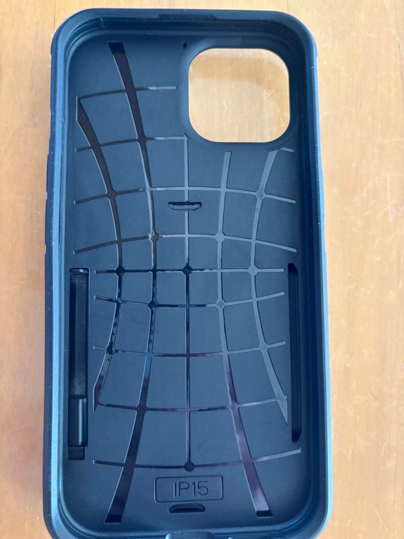 ブラック iPhone15ケース カードスロット付き — image 4