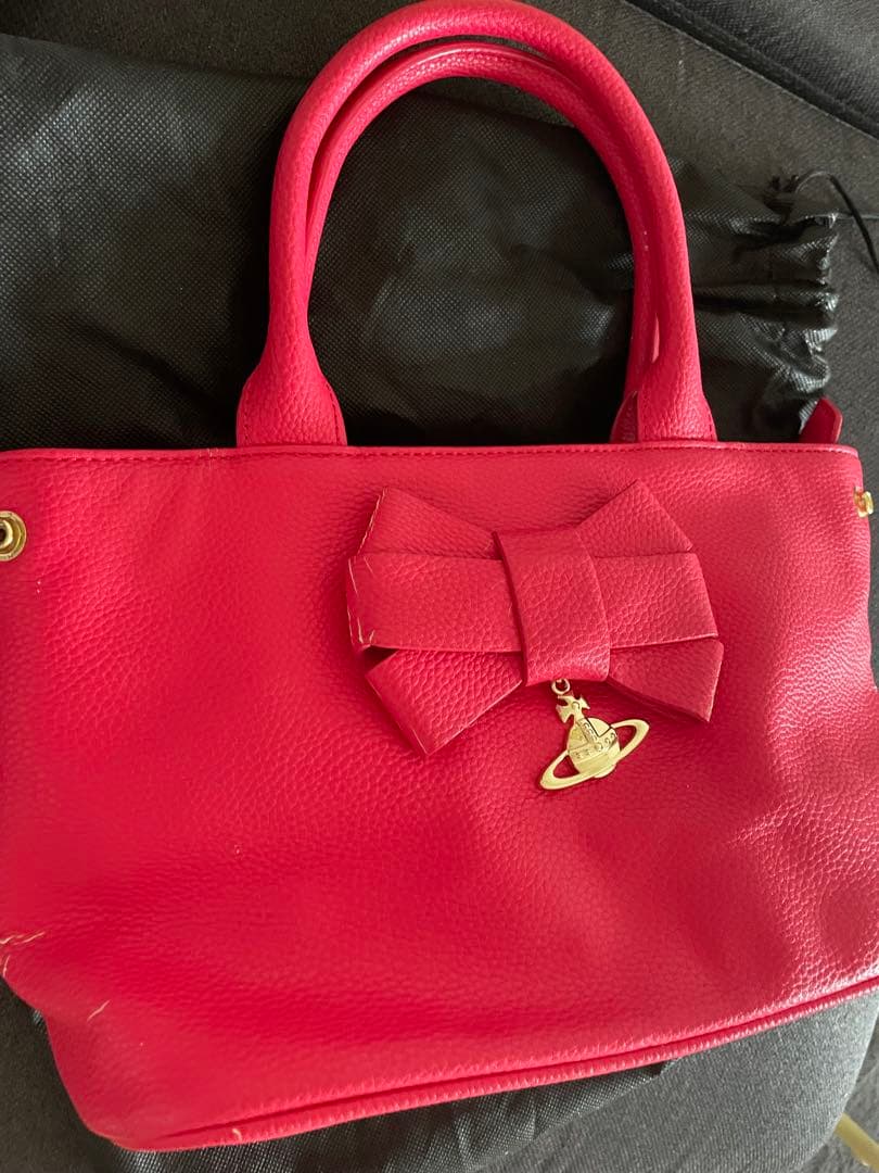 Vivienne Weptwood ハンドバッグ　ショッキングピンク — image 2