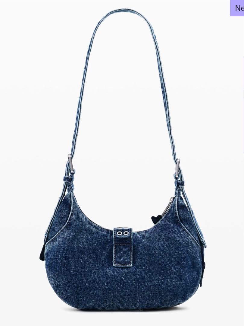 Desigual デシグアル ブルーデニムバッグ — image 2