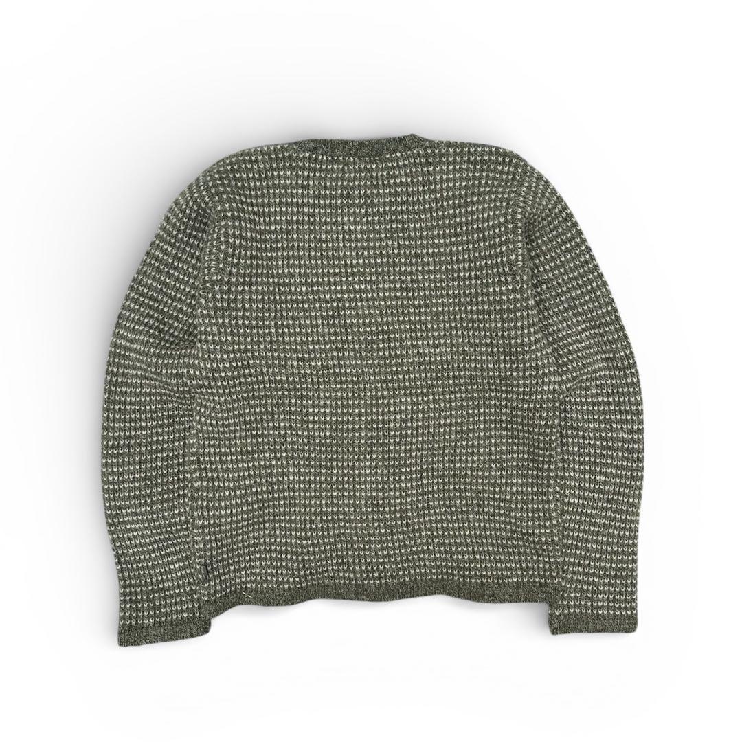 希少 WOOL RICH ウールリッチ バーズアイ ジップセーター M — image 5