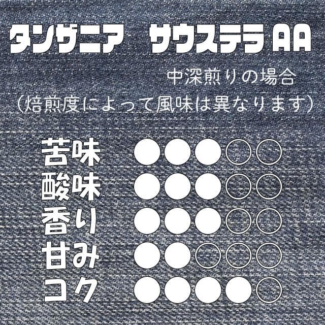 自家焙煎 コーヒー豆 タンザニア　サウステラAA　300g — image 3