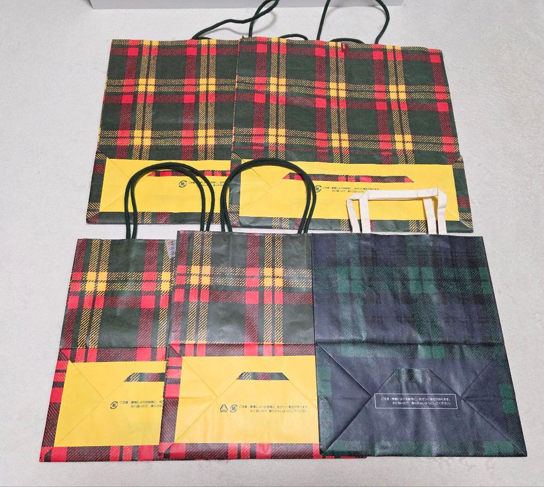 ISETAN 伊勢丹 ショップ袋 5枚セット — image 2