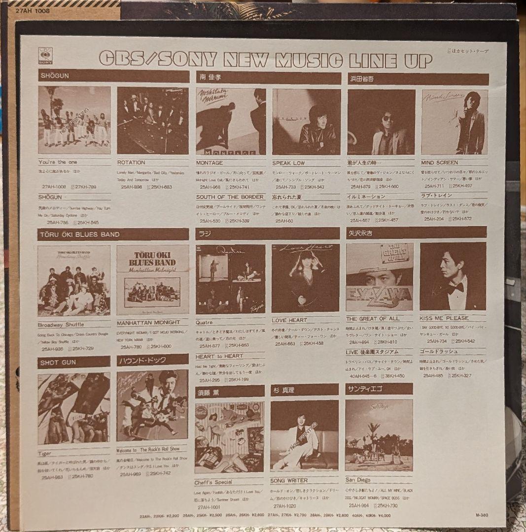 SHOGUN - YOU'RE THE ONE レコード — image 4