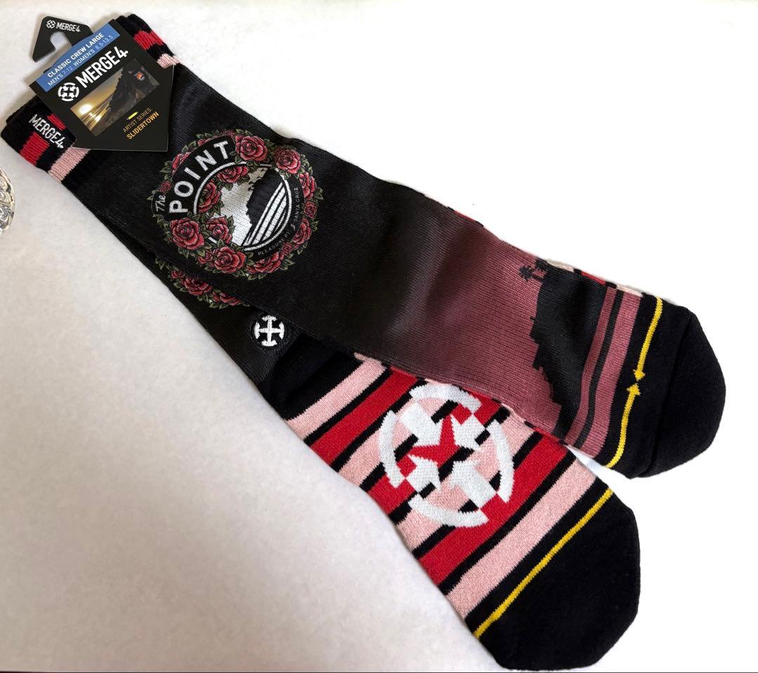 日本未入荷 MERGE4 POINT マージフォー ユニセックス　ソックス — image 2