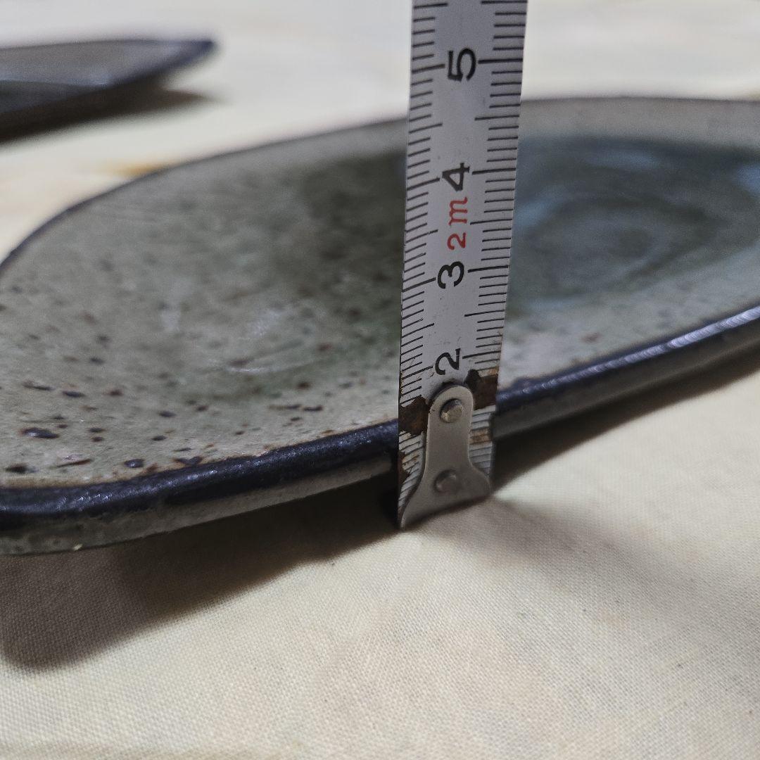 半月皿 4枚セット 陶器 和食器 — image 4
