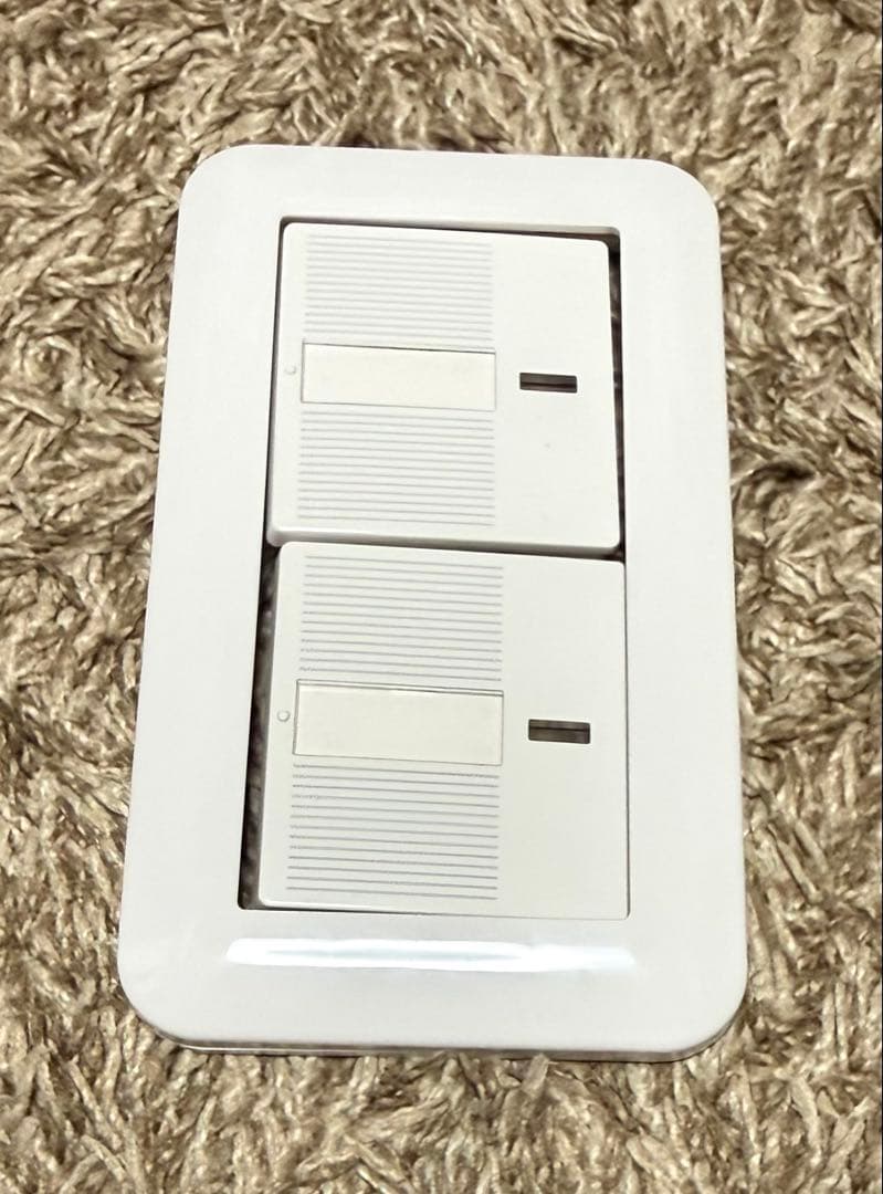 コスモワイド21埋込ほたるダブルスイッチB（ホワイト） — image 3