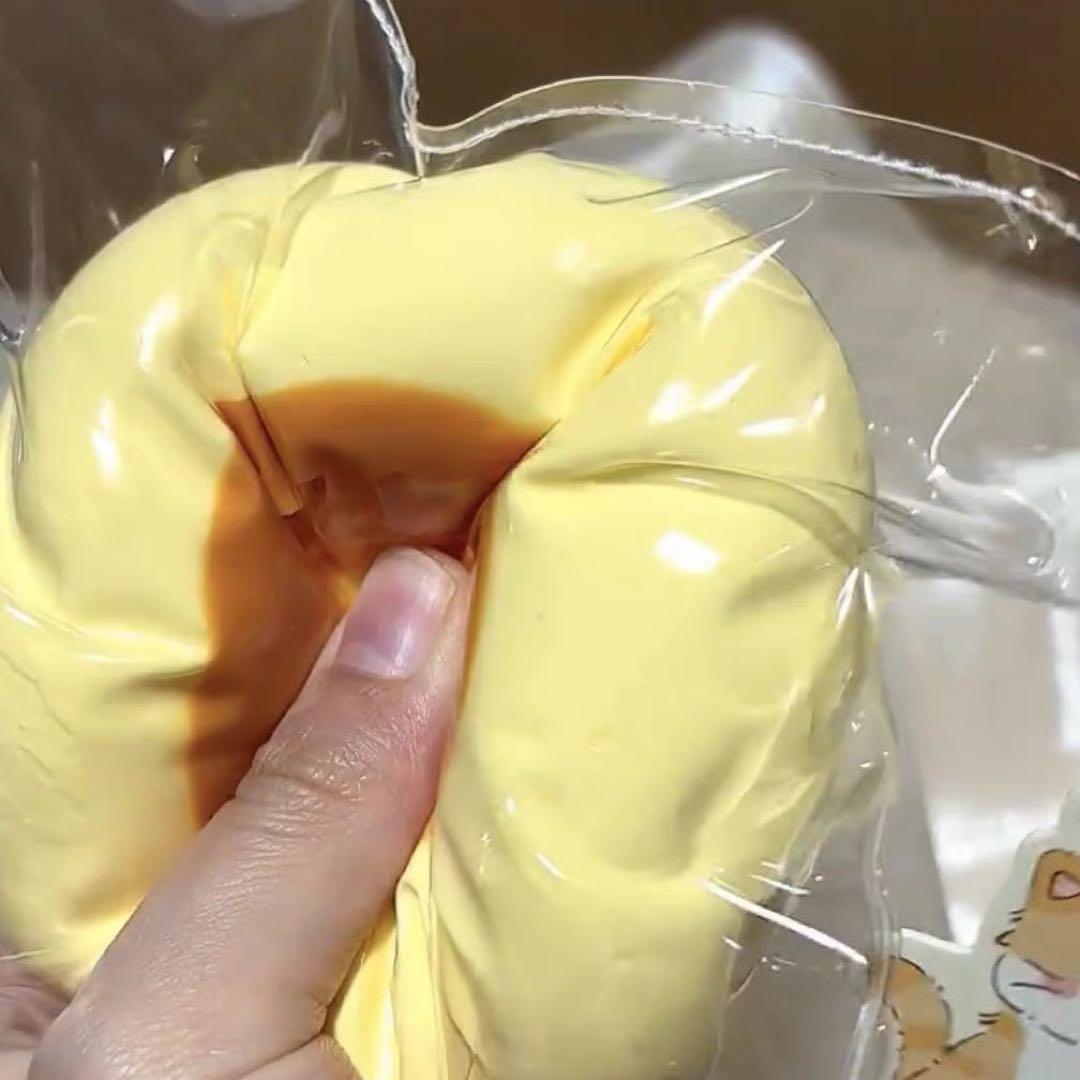 【ラスト一点】水感スクイーズ キャラメルプリン 超柔らかい スローリバウンド — image 3
