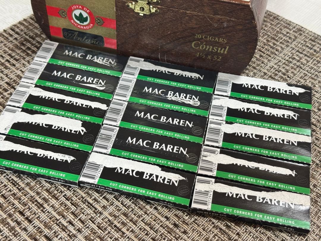 激安☆新品未使用☆MACBAREN☆巻きタバコ ペーパー☆15個セット★ — image 2