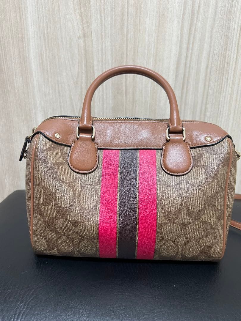 コーチ COACH シグネチャー 2way ミニボストンバッグ — image 3