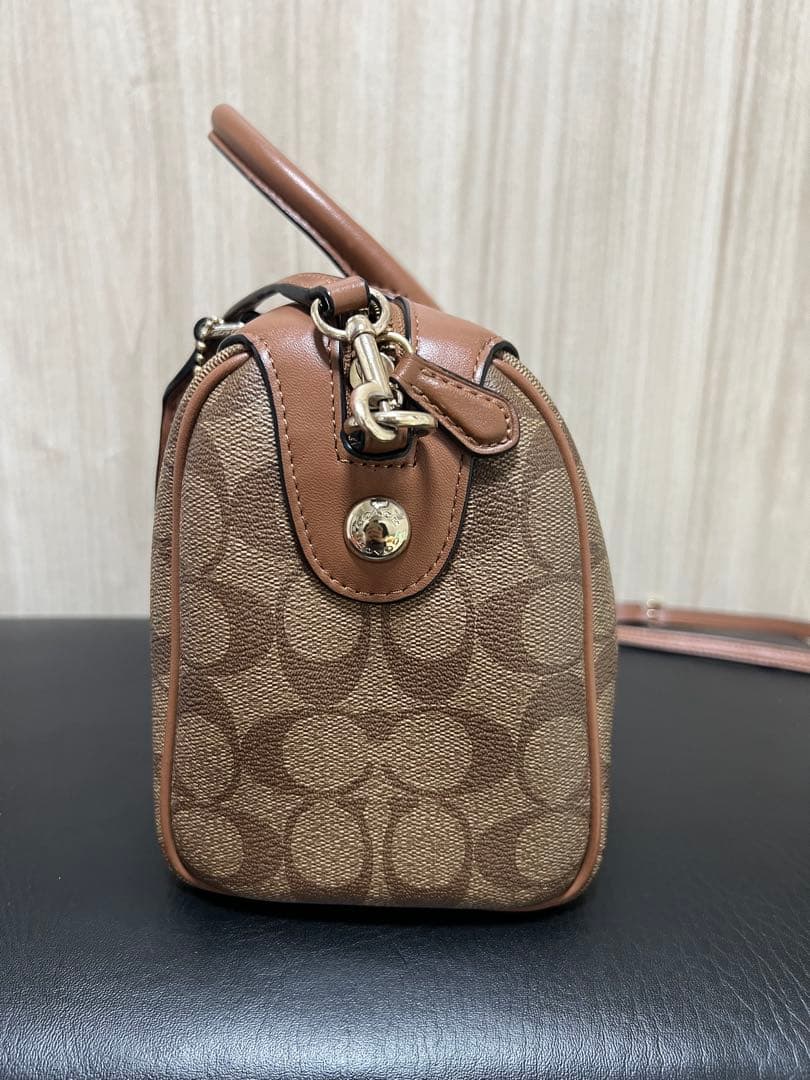 コーチ COACH シグネチャー 2way ミニボストンバッグ — image 4