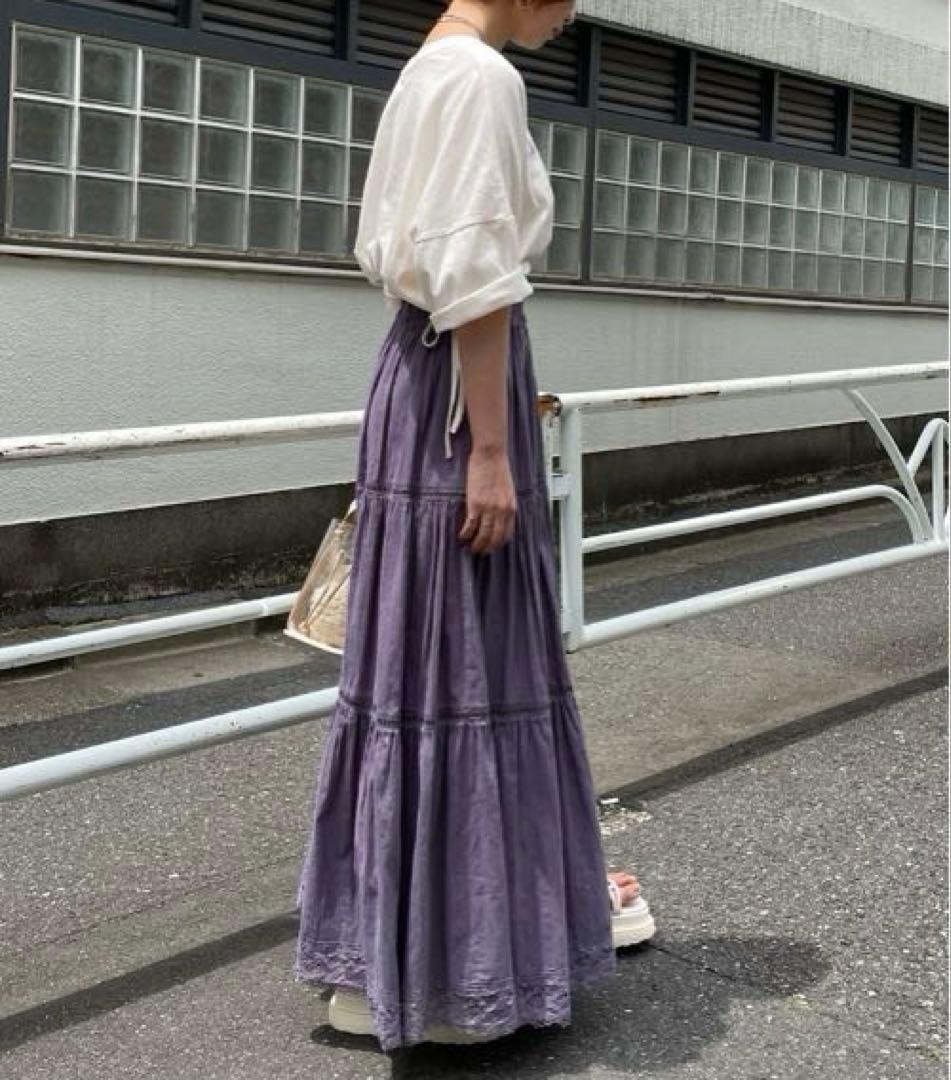 【美品】chico クロップドサイドリボンロゴTシャツ — image 3