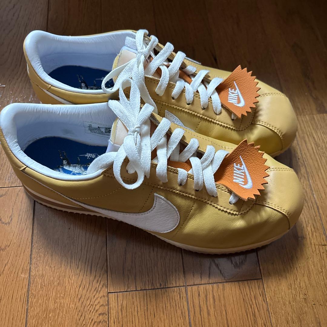 NIKE CORTEZ イエロー スニーカー　コルテッツ — image 2