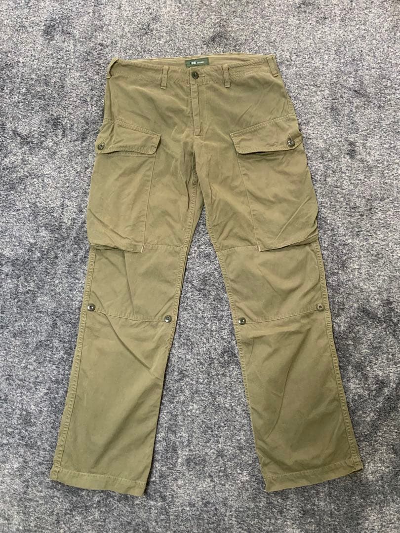 FOB FACTORY カーゴパンツ オリーブ　Lサイズ — image 3
