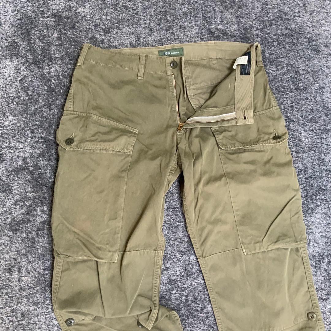 FOB FACTORY カーゴパンツ オリーブ　Lサイズ — image 4