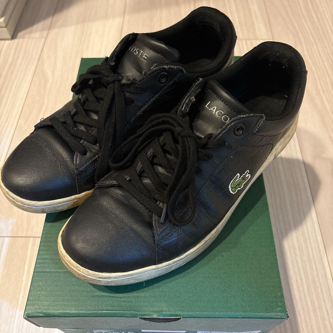 【本日限定値下げ】LACOSTE スニーカー　クロコダイル風　26.5cm — image 2