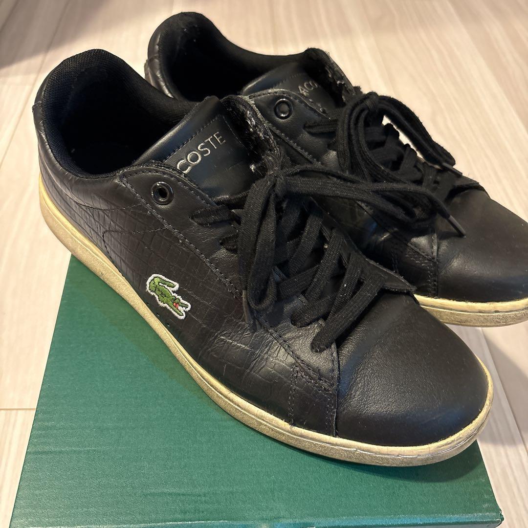 【本日限定値下げ】LACOSTE スニーカー　クロコダイル風　26.5cm — image 4