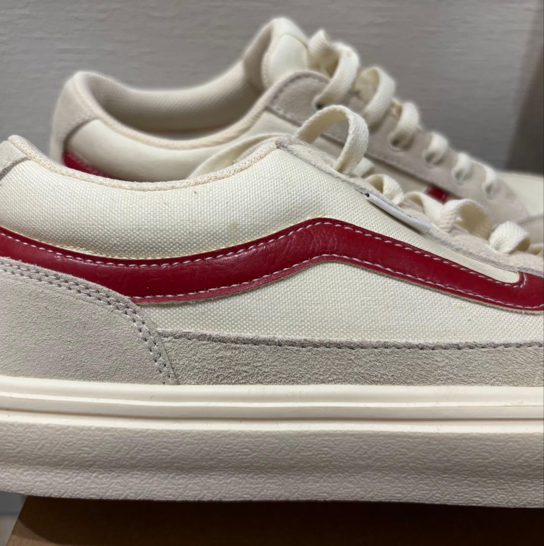 VANS スニーカー ホワイト レッド — image 5