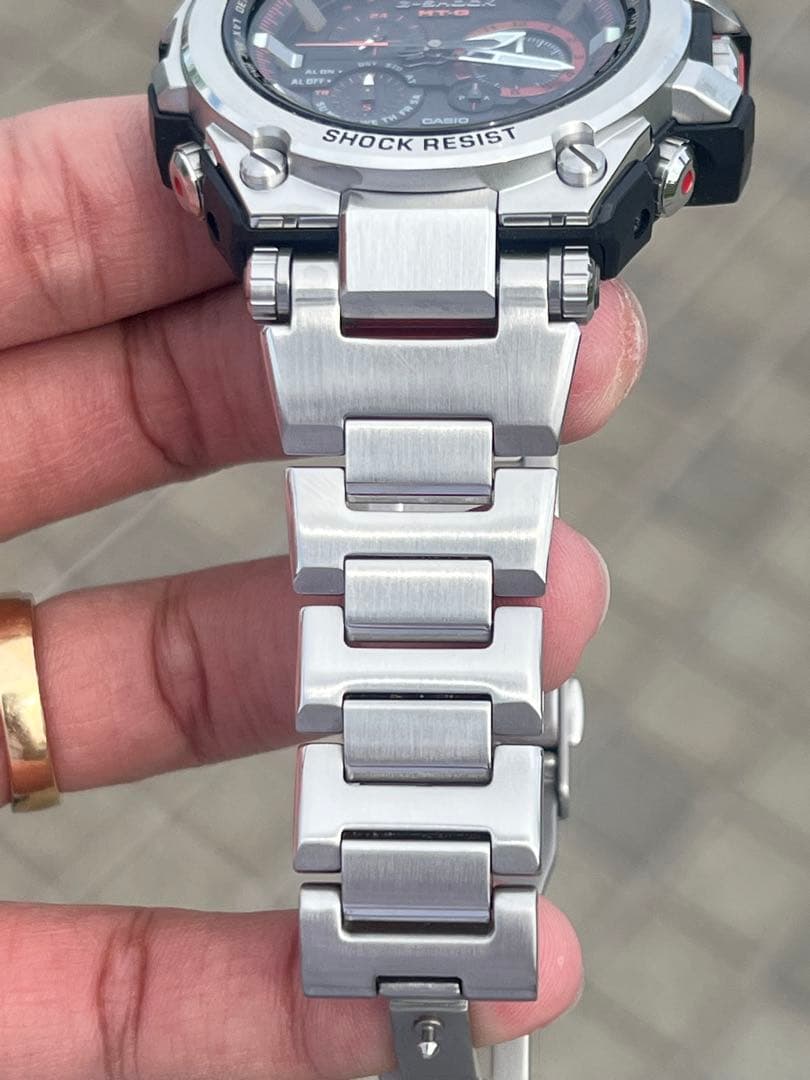G-SHOCK MT-G シルバー/ブラック/レッド — image 5