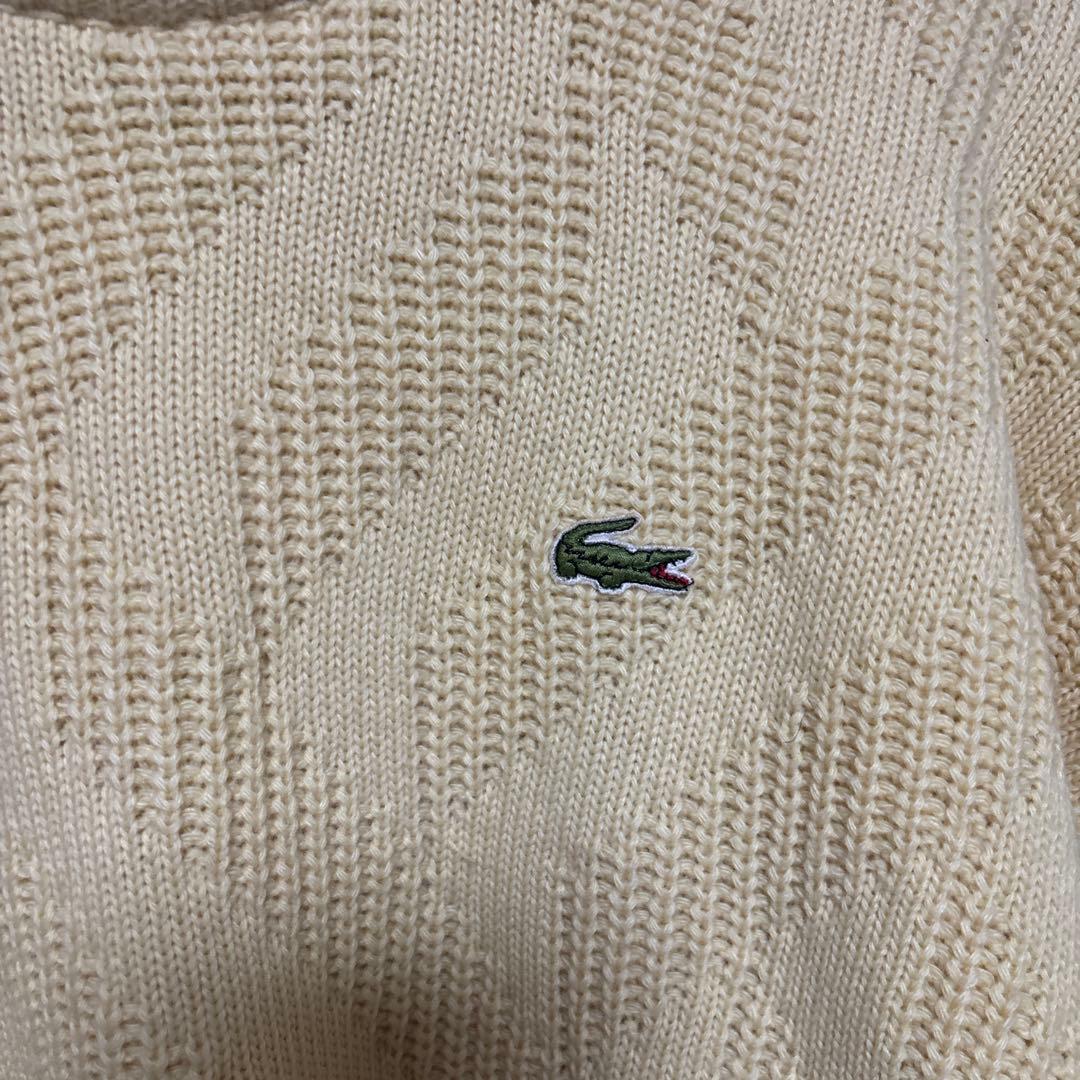 【美品】CHEMISE ラコステ LACOSTE ウールニットセーター — image 5