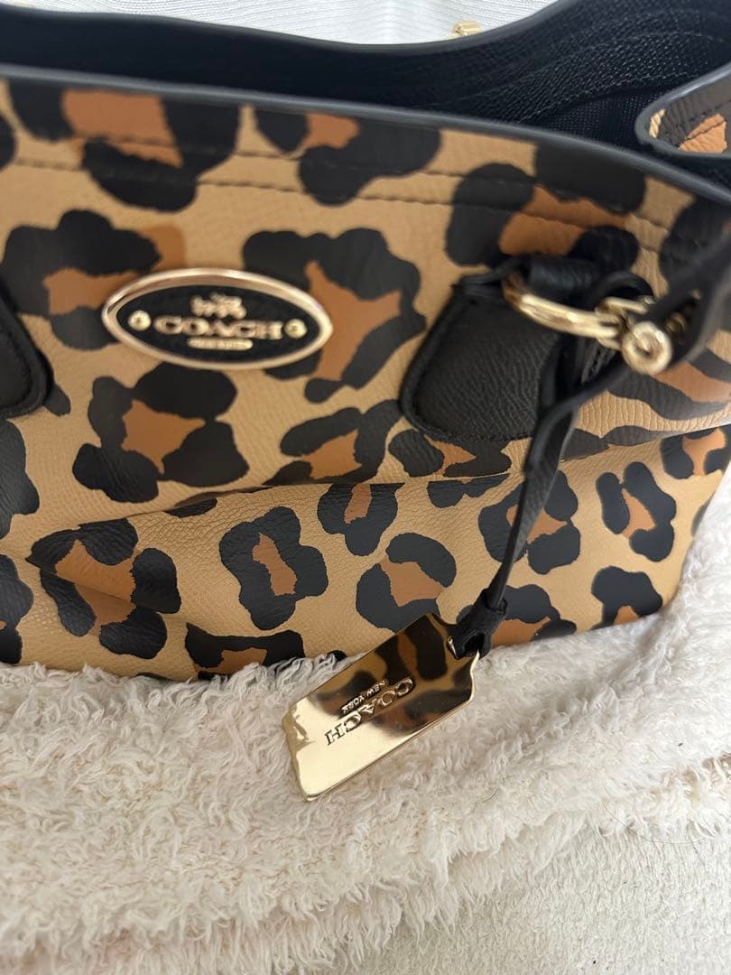 COACH レオパード柄 ハンドバッグ　コーチ — image 2