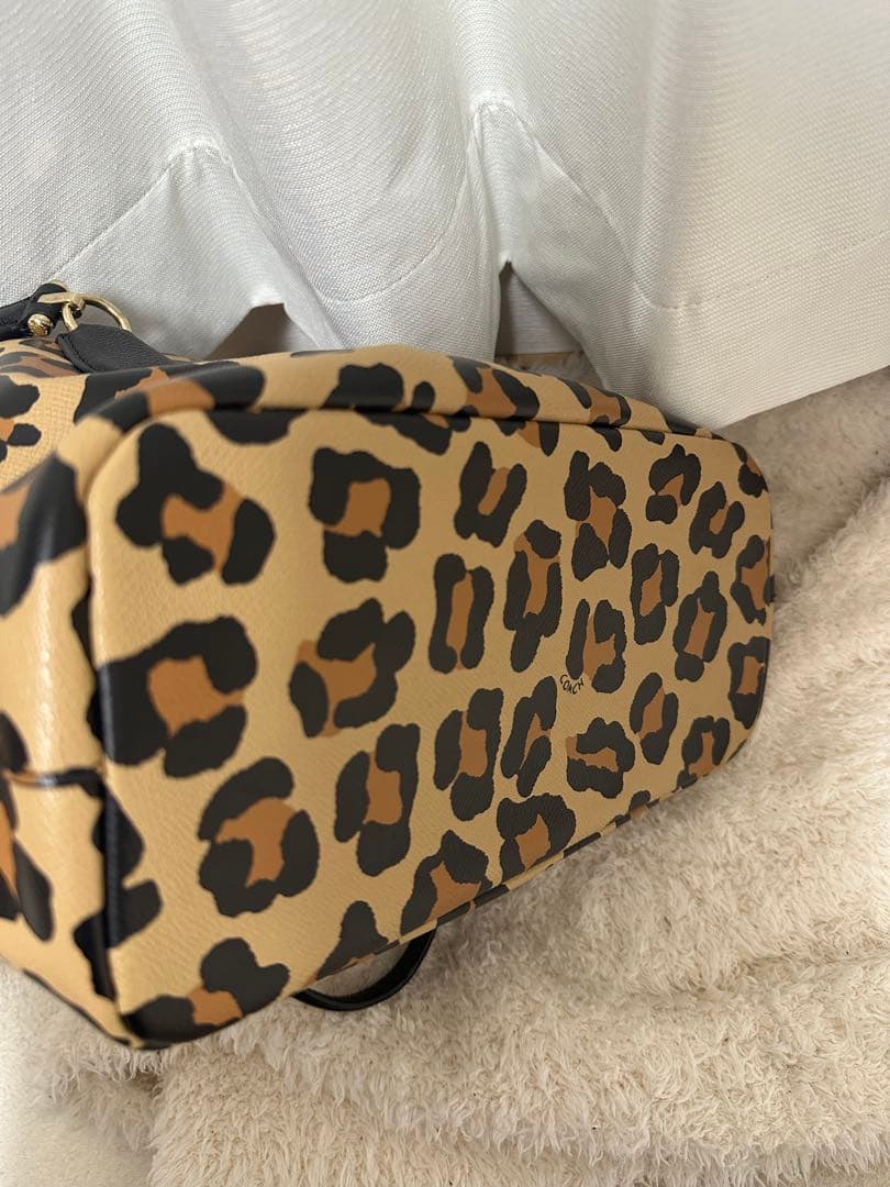 COACH レオパード柄 ハンドバッグ　コーチ — image 3