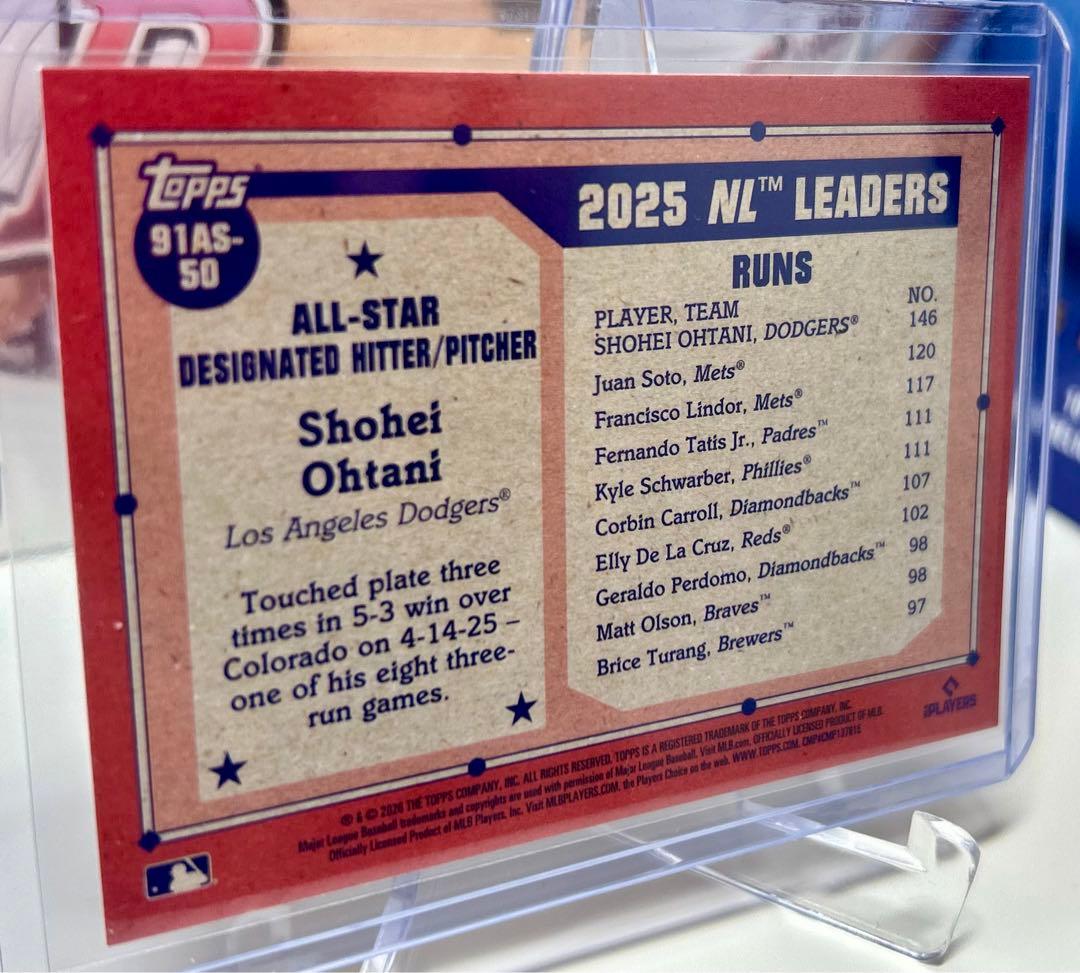 大谷翔平 インサート 2026 Series 2 Topps — image 2