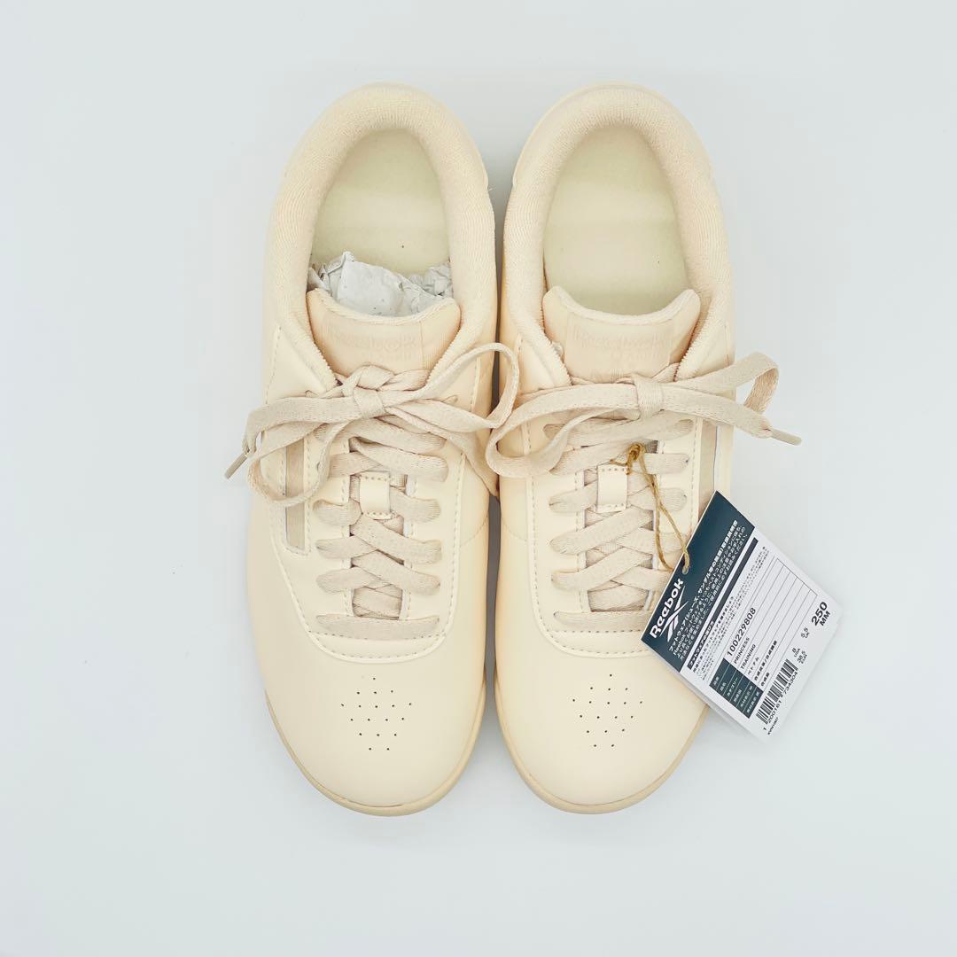 【25.0】Reebok PRINCESS ホワイト スニーカー 新品 — image 5