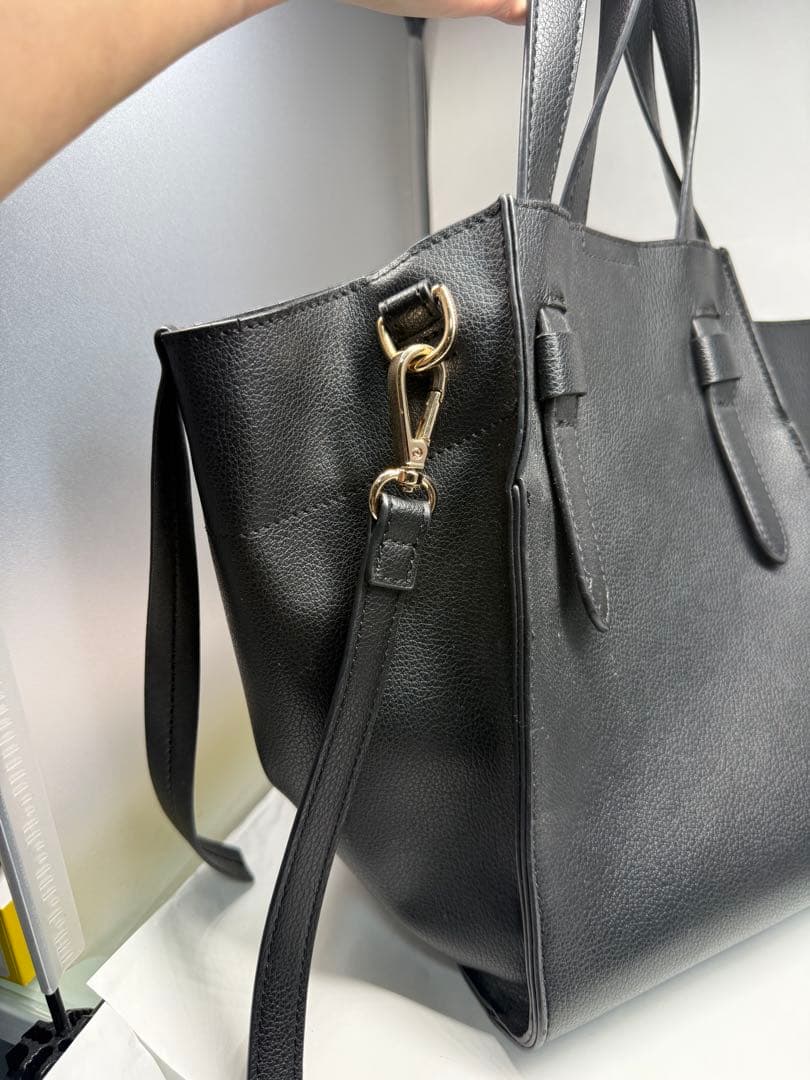 COCO 2way ショルダーバッグ ハンドバッグ ブラック — image 2