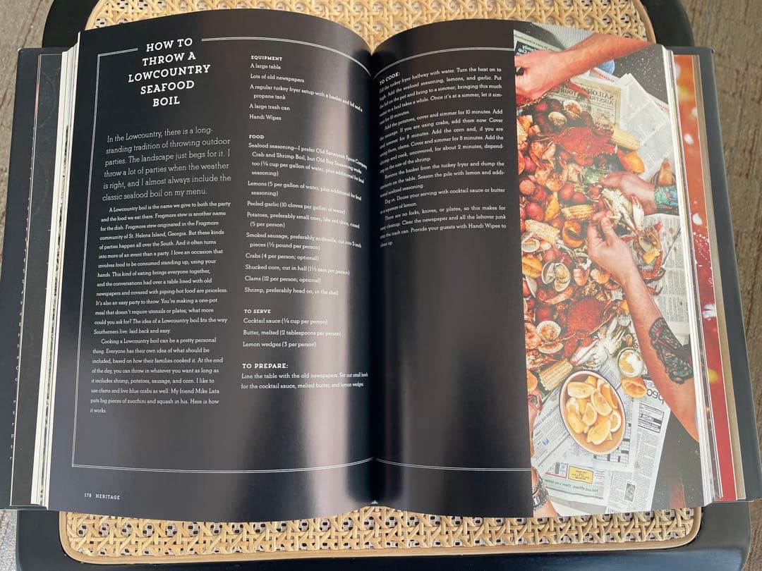 HERITAGE SEAN BROCK ハードカバー 料理本 — image 4