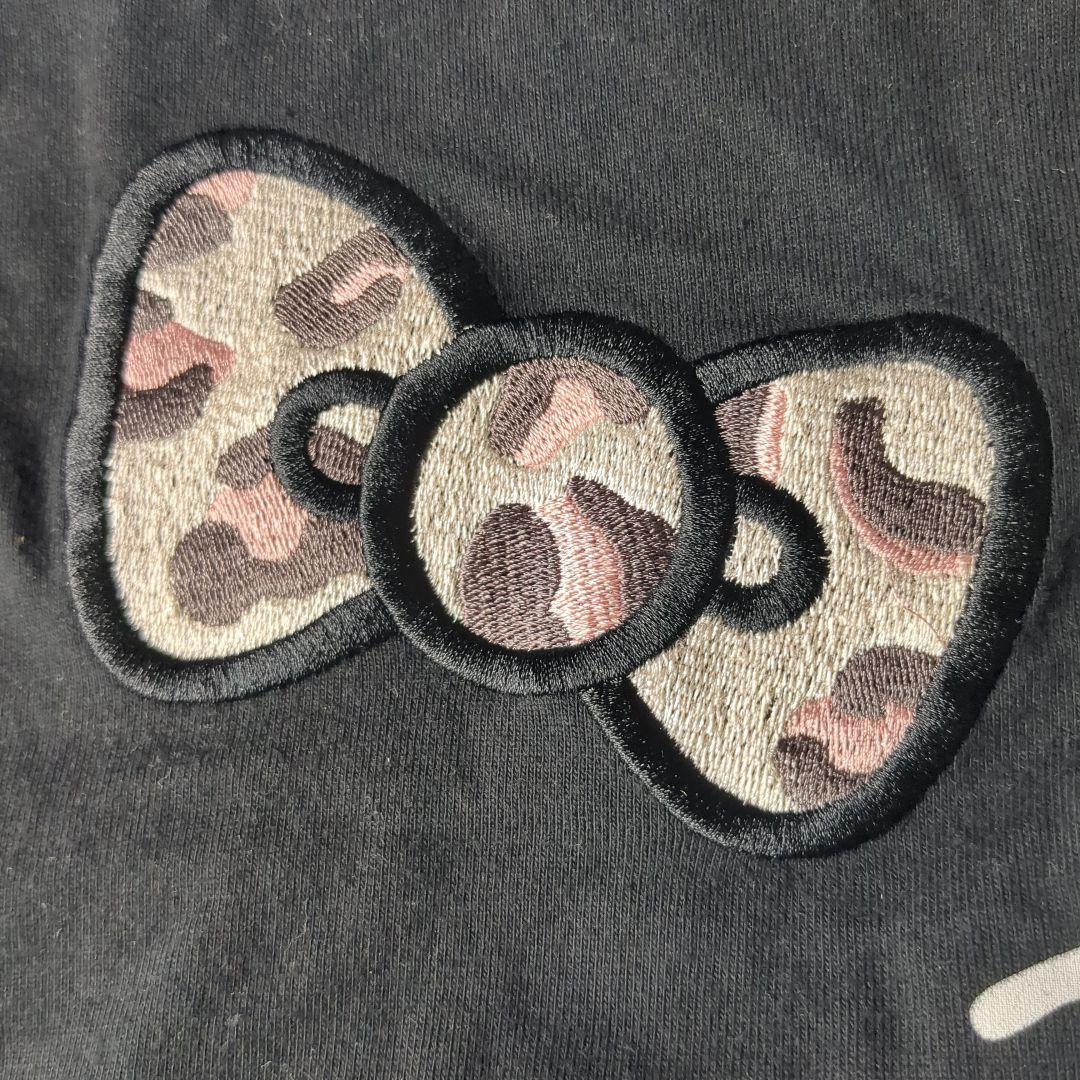 ✨Hello Kitty✨　ハローキティ　長袖 カットソー　ロンT　ブラック　M — image 4