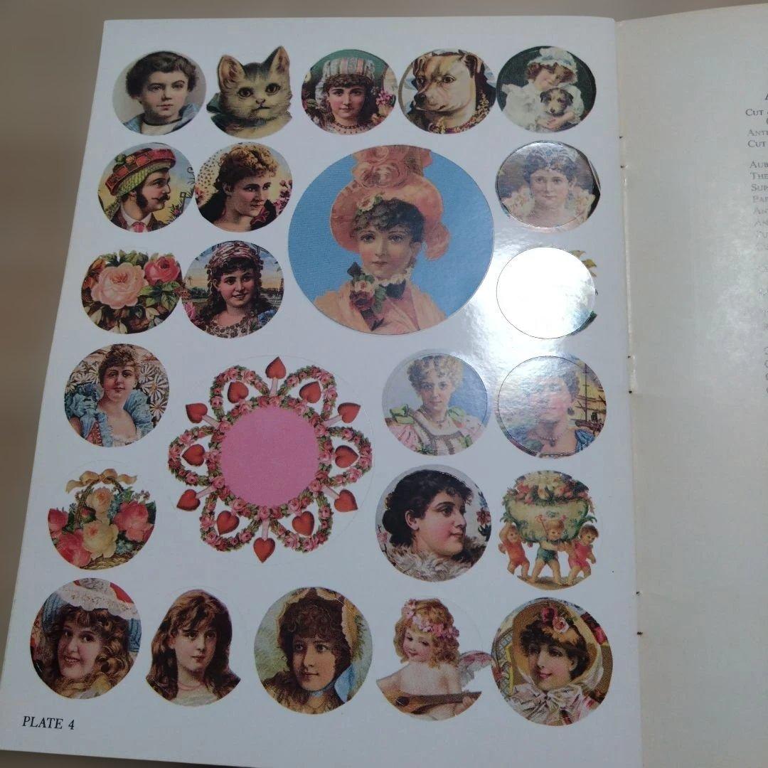 ビクトリアンシールブック　Victorian Color Stickers — image 5