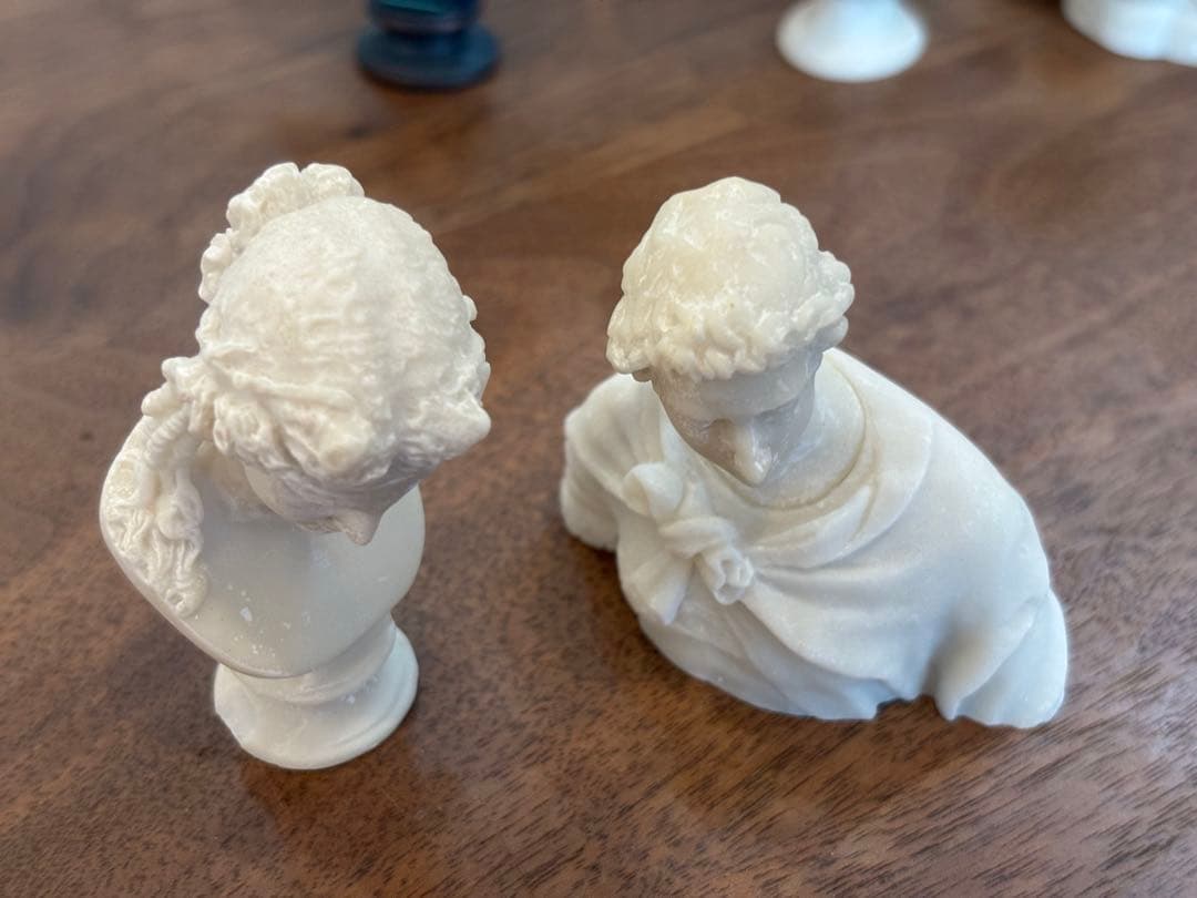 石膏像ガチャガチャ　古代ギリシャ胸像 フィギュア 5体セット — image 2