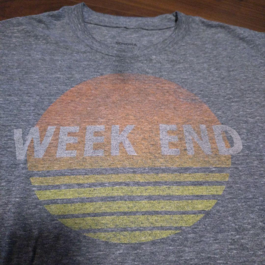 SONOMA WEEK END グラフィックTシャツ グレー Lサイズ — image 2