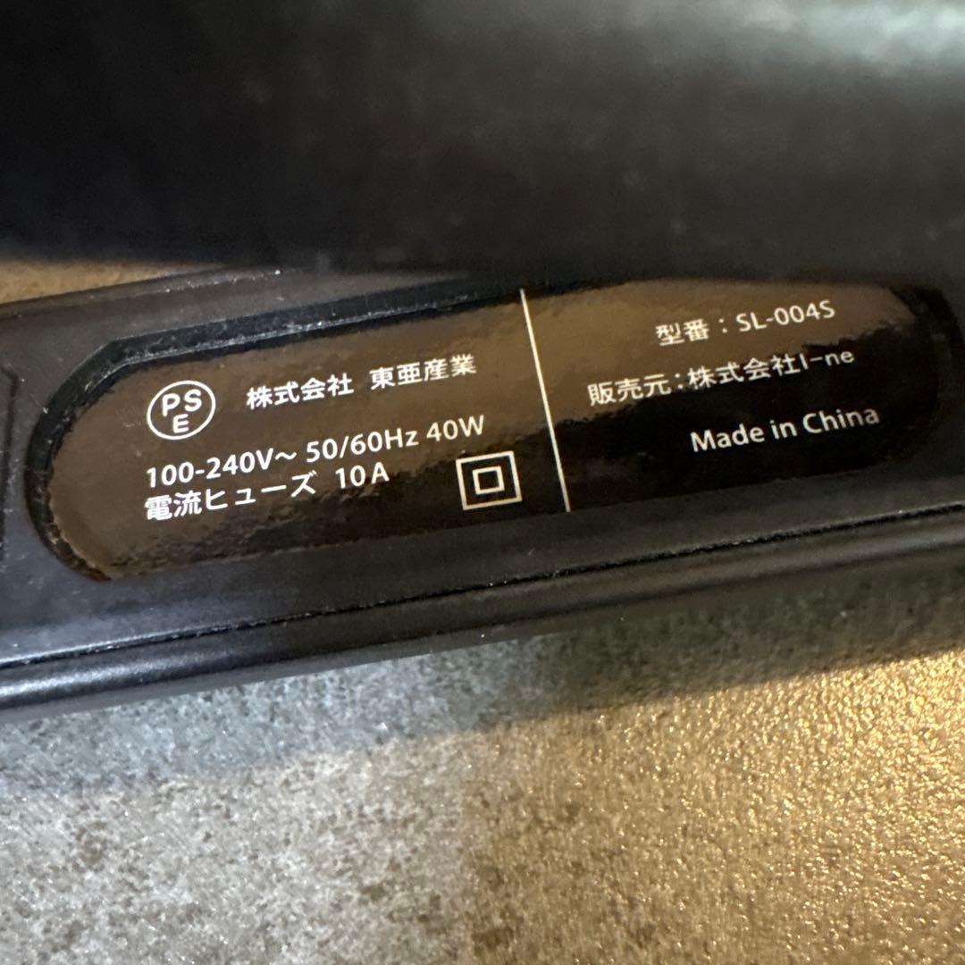 SALONIA ストレートアイロン 使用感あり 作動確認済み ケース付き — image 2