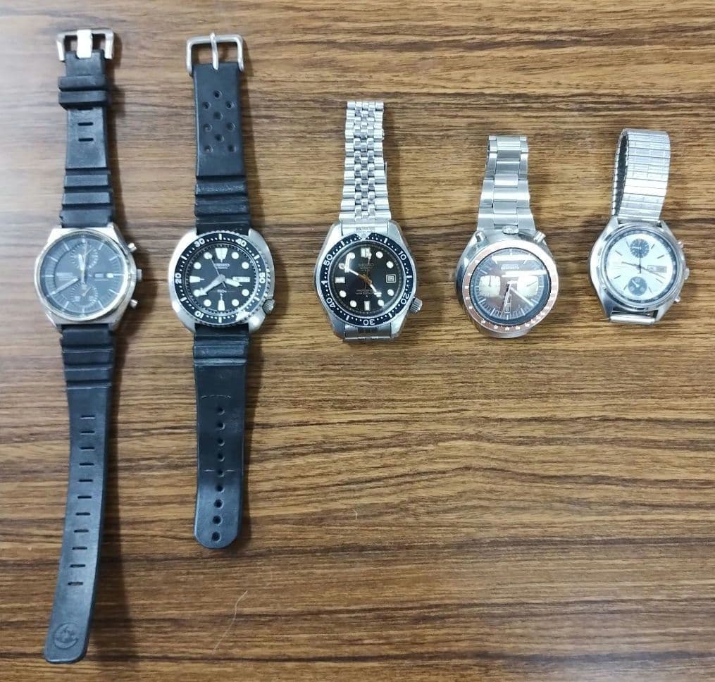 花*火様 ◎ジャンク品◎ SEIKO ヴィンテージ腕時計 5点まとめ売り — image 2