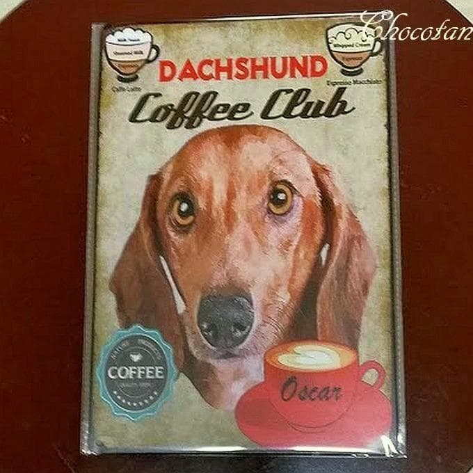 ダックス ② coffee メタル サインプレート — image 2