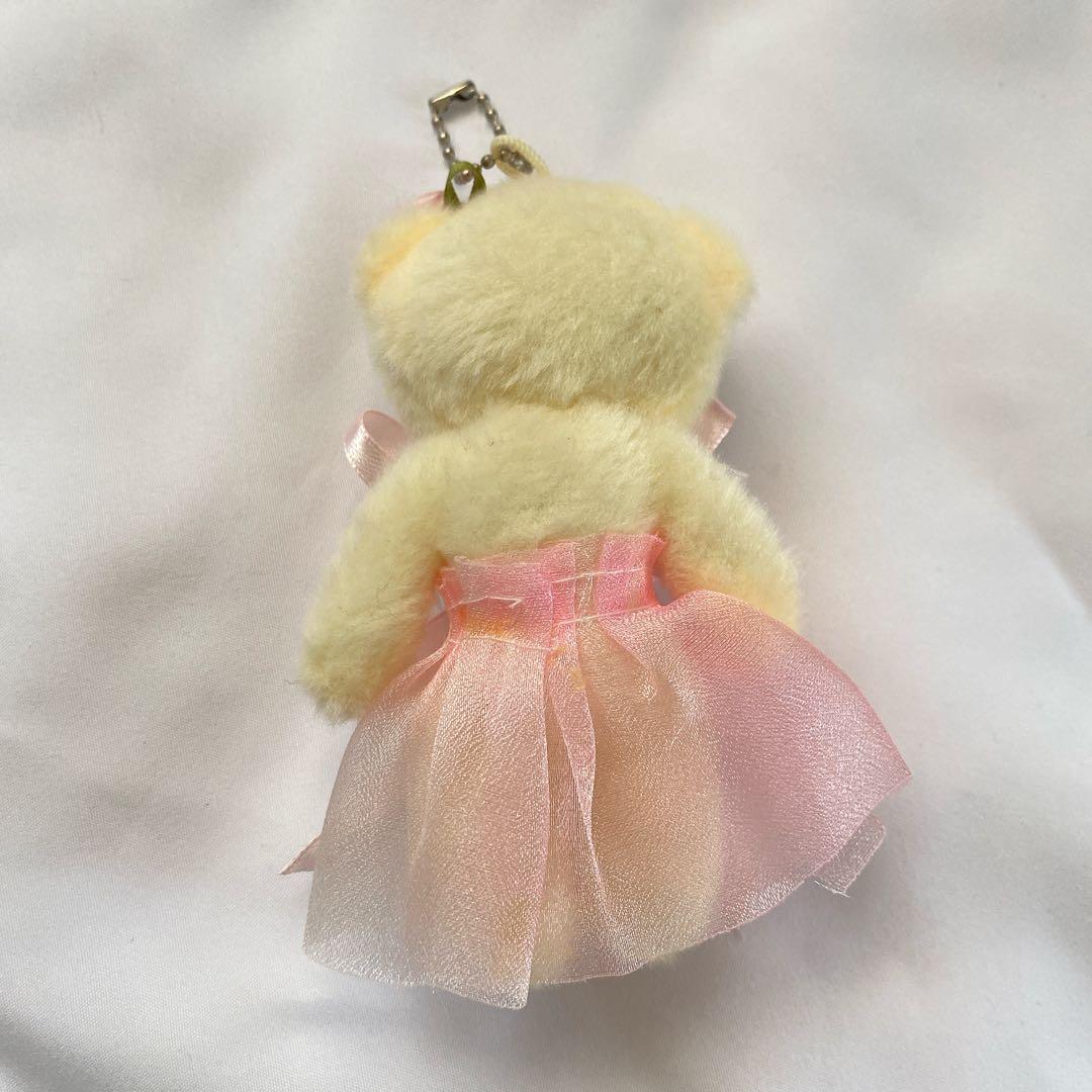 くま ぬいぐるみ キーホルダー 白 ウェルカムスペース 結婚式 推し活 スクバ — image 3